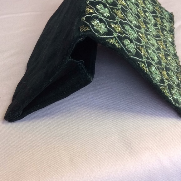 FINAL SALE PRICE Made in India Embellished Evening Clutch - Picture 4 of 6